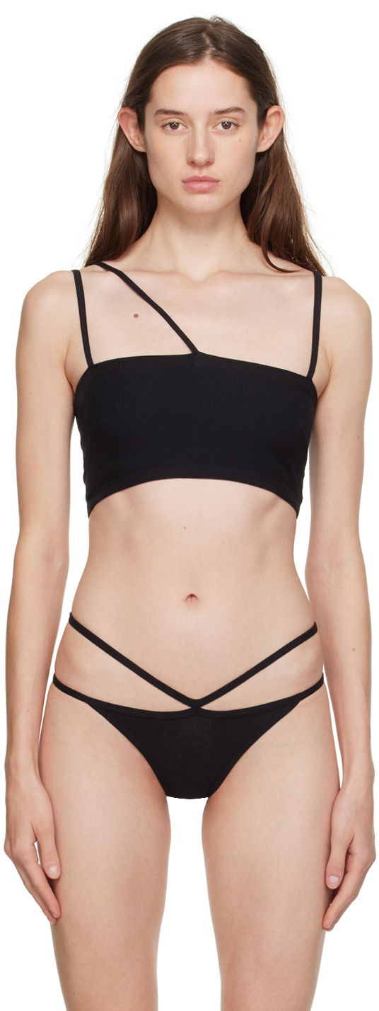 Bh Baserange Asymmetrical Strap Bralette Sort | BRNI-RB-000