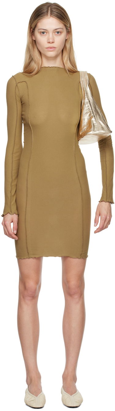 Kjole Baserange Baserange Omato Minidress Brun | DROML-RB-AU24, 0