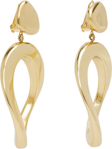 Øreringe Max Mara Max Mara Gold Gommoso Drop Earrings Metalisk | 2514751072600, 1