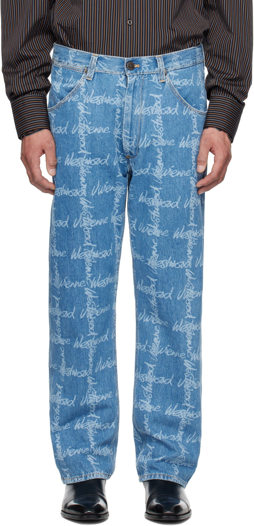 Jeans Vivienne Westwood Vivienne Westwood Ranch Jeans Blå | 3902000N-W014I-