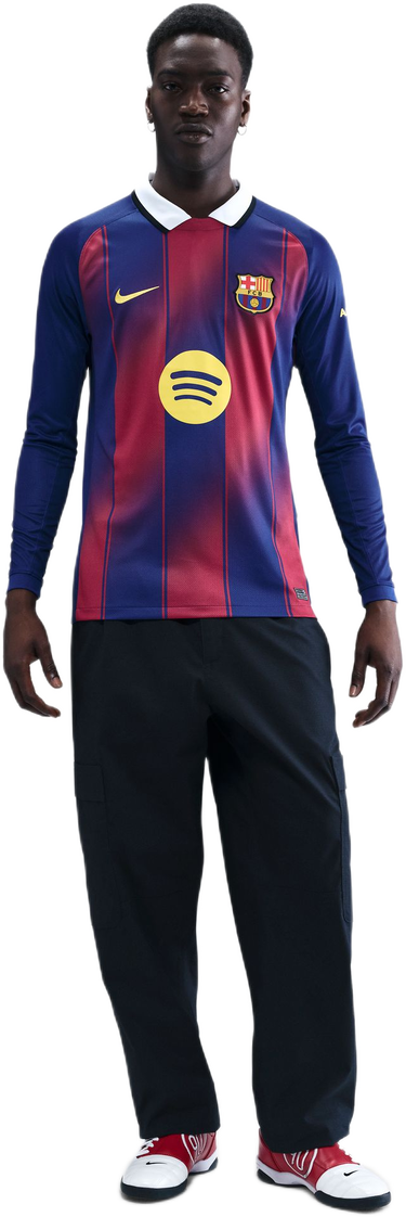 Jersey Nike FCB Nike Long Sleeve Jersey Blå | hj4611-456, 4