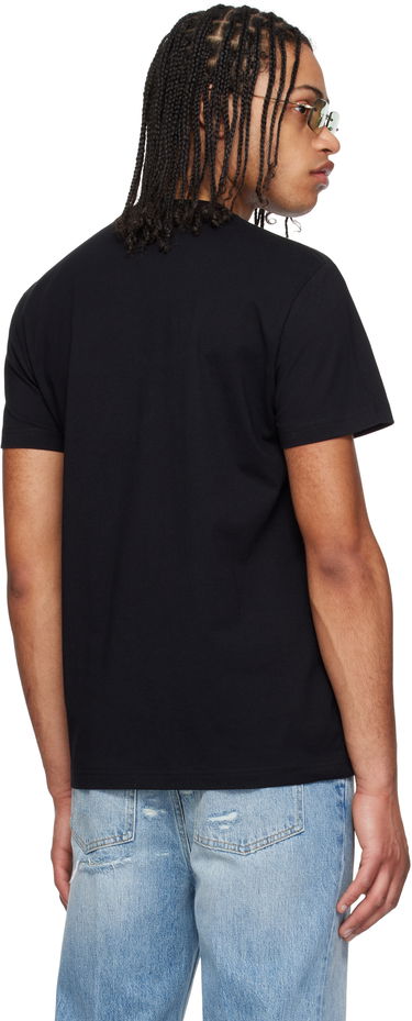 T-shirt Versace Versace Jeans Couture Logo Baroque T-Shirt Sort | E78GAHC05_ECJ01C, 2