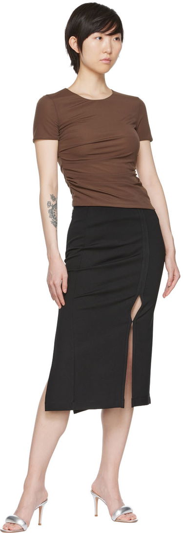 T-shirt Helmut Lang Helmut Lang Reversible T-Shirt Brun | M05HW502, 3