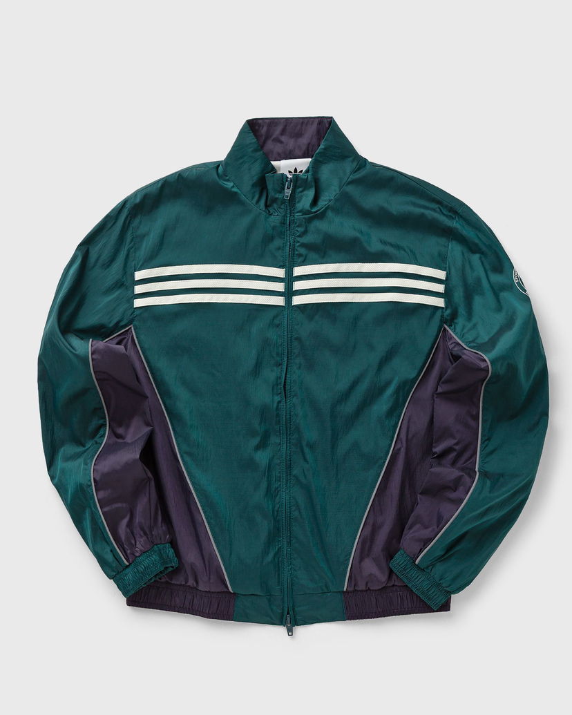 Vindjakke adidas Originals Sporty & Rich Three-Stripe Full-Zip Windbreaker Flerfarvet | KA7990