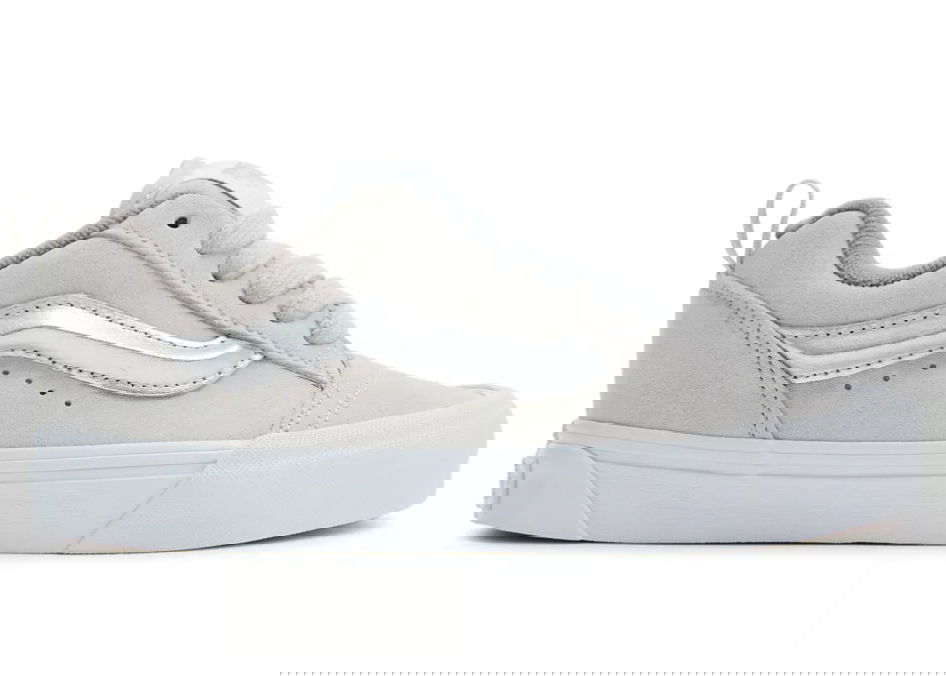 Sneakers og sko Vans Knu Skool Metallic Silver Grå | VN0009QCX1K, 0