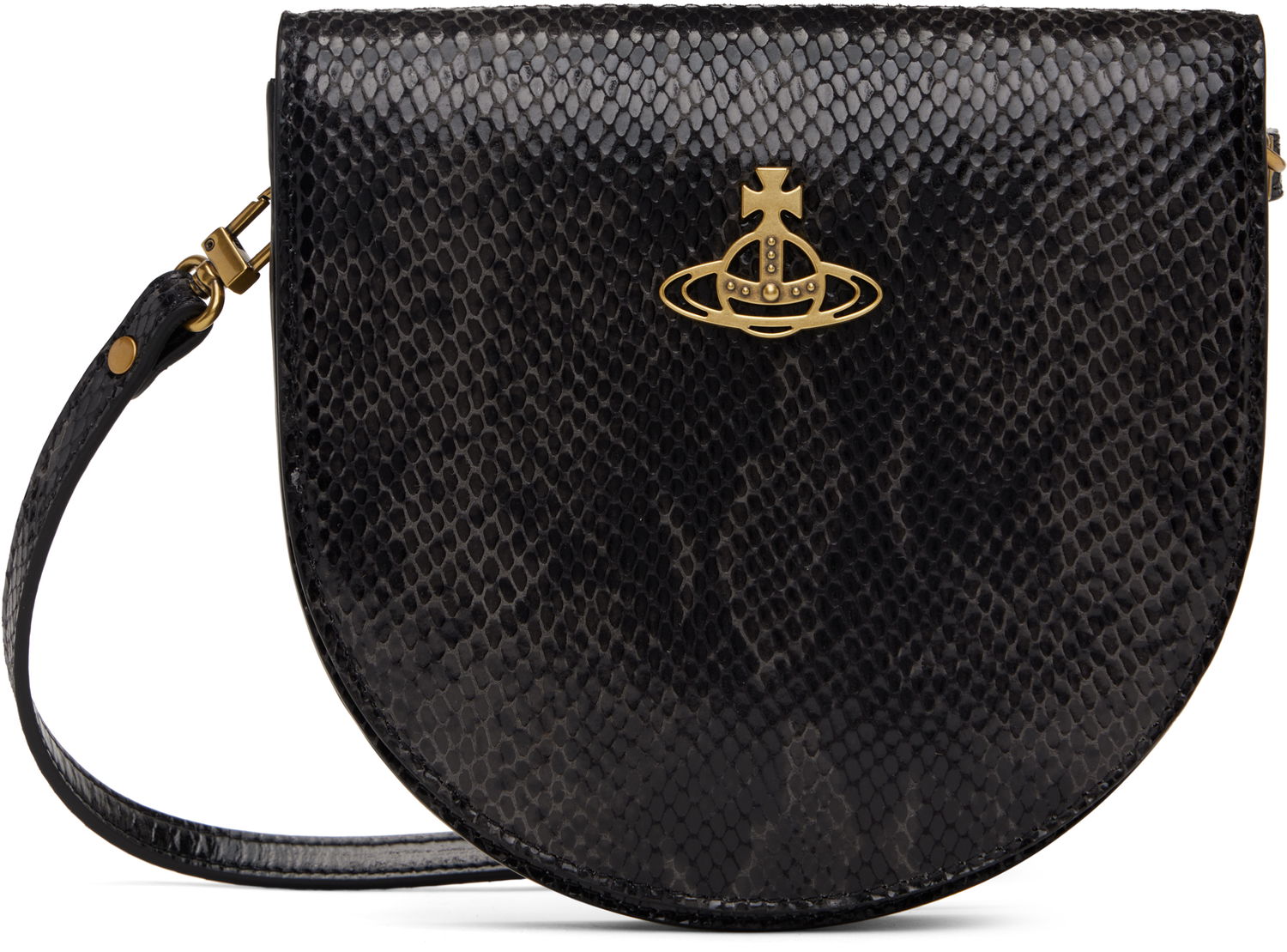Skuldertaske Vivienne Westwood Saddle Crossbody Bag Sort | 5801000AW-L007Y-, 0