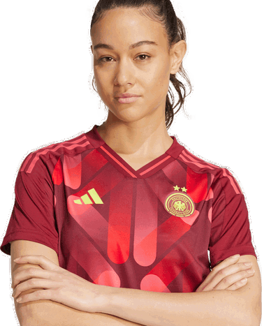 Træningsdragt adidas Performance Germany Women's Team Authentic Jersey Rød | JF2606, 3