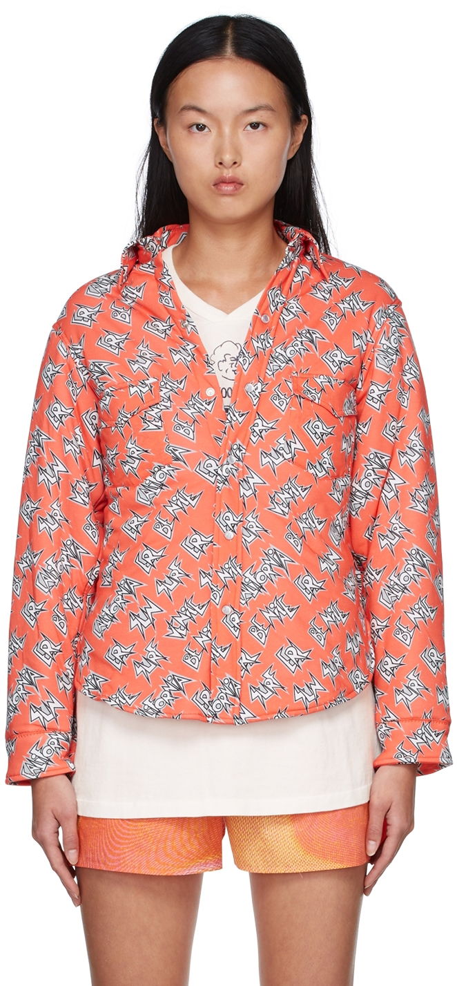 Skjorte ERL Cotton Shirt Lyserød | ERL04B009