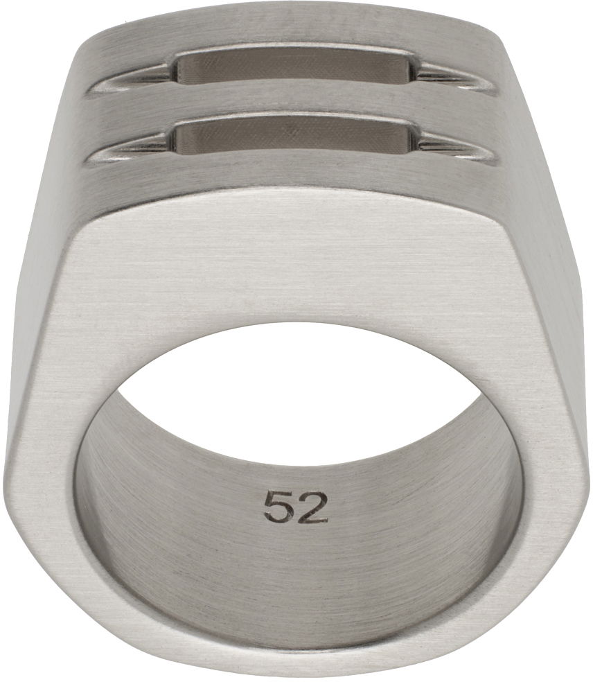 Ring Rick Owens Grill Silver Ring Metalisk | RJ0000053 MMT, 0