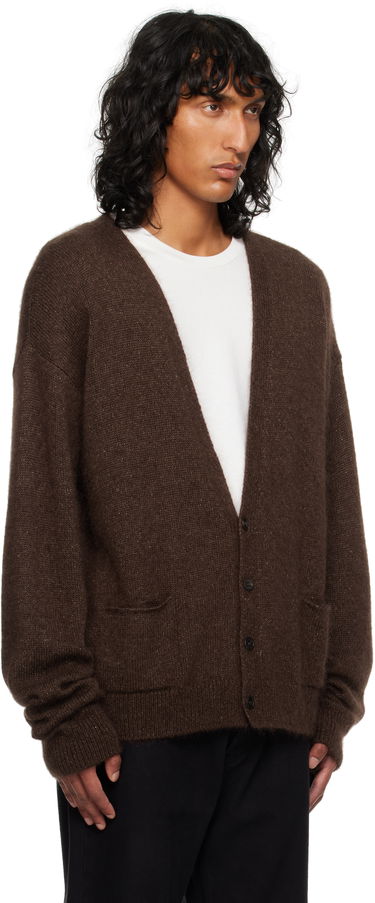 Sweater The Row Howser Knit Cardigan Brun | 516-Y872, 1