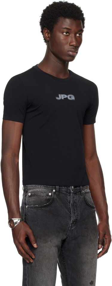 T-shirt Jean Paul Gaultier Jean Paul Gaultier 'The JPG' Baby Tee Sort | 25/03-W-TO300-J002-0004, 1
