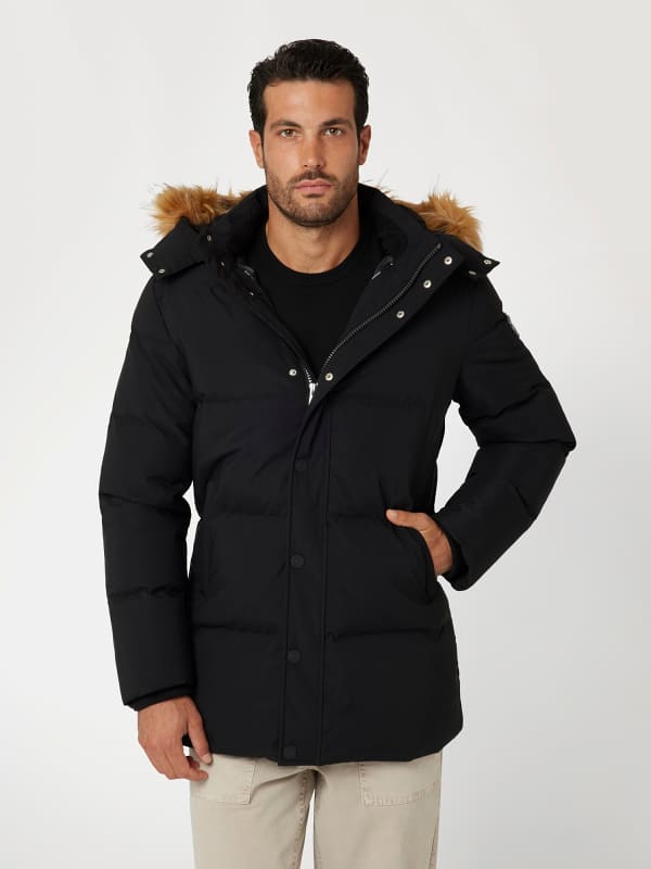 Parka GUESS Down Puffer Jacket Sort | M4BL53WG7X2, 0
