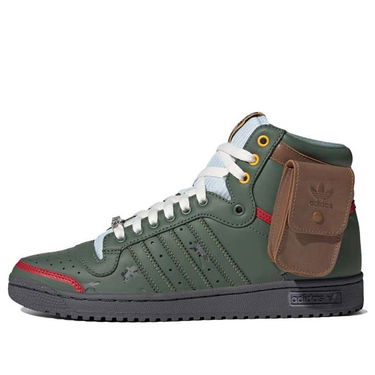 Sneakers og sko adidas Originals Top Ten Hi "Star Wars Boba Fett" Grøn | FZ3465, 0