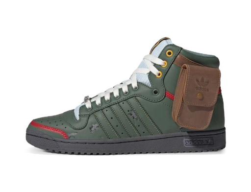 Sneakers og sko adidas Originals Top Ten Hi "Star Wars Boba Fett" Grøn | FZ3465