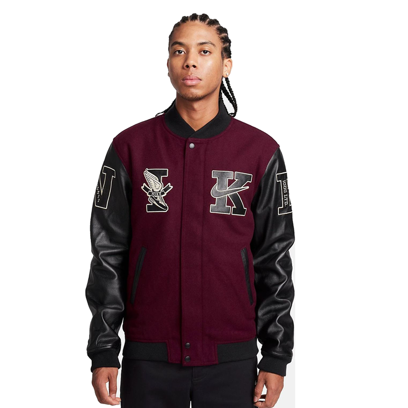 Bomberjakke Nike Destroyer Varsity Jacket Bourgogne | FQ0299-681