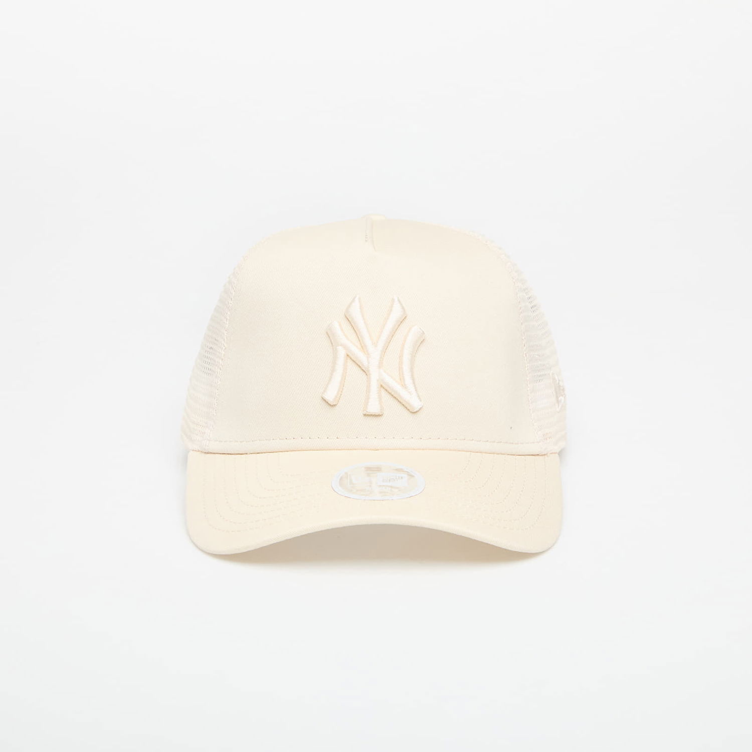 Kasket New Era Trucker Hat MLB League Essential Beige | 60667474, 1