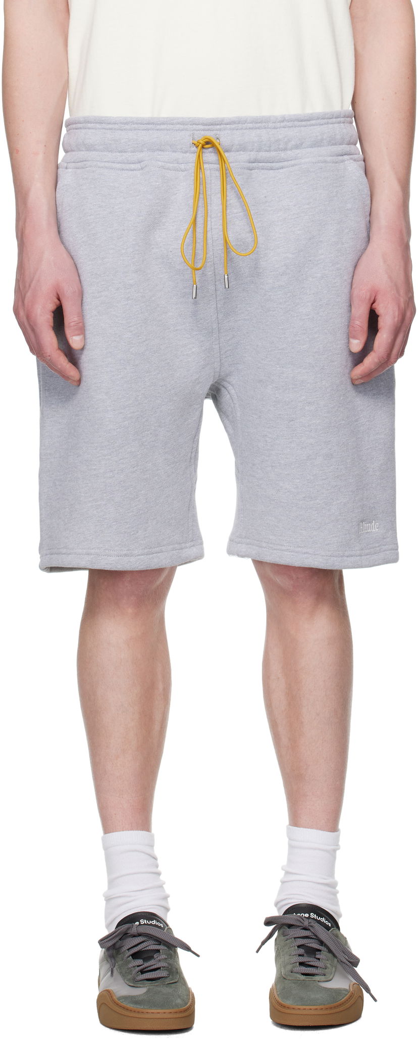Shorts Rhude Rhude Classique Sweat Shorts Grå | RHSS25ST02229