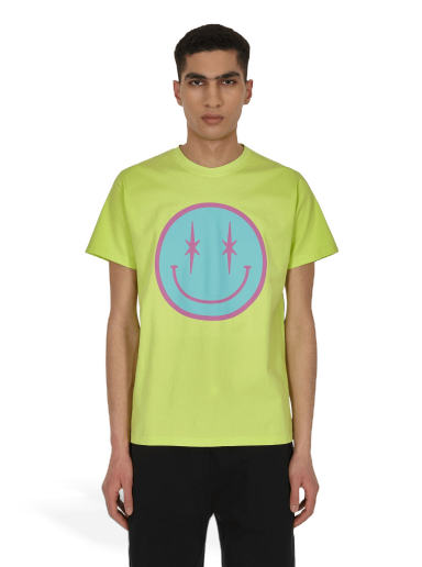 T-shirt PHIPPS Smiley T-Shirt Gul | T001-2MB1J000604004 MONSTERYELLOW