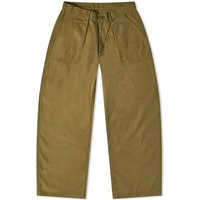 Bukser Neighborhood Wide Baker Trousers Grøn | 232AQNH-PTM01-OD, 1