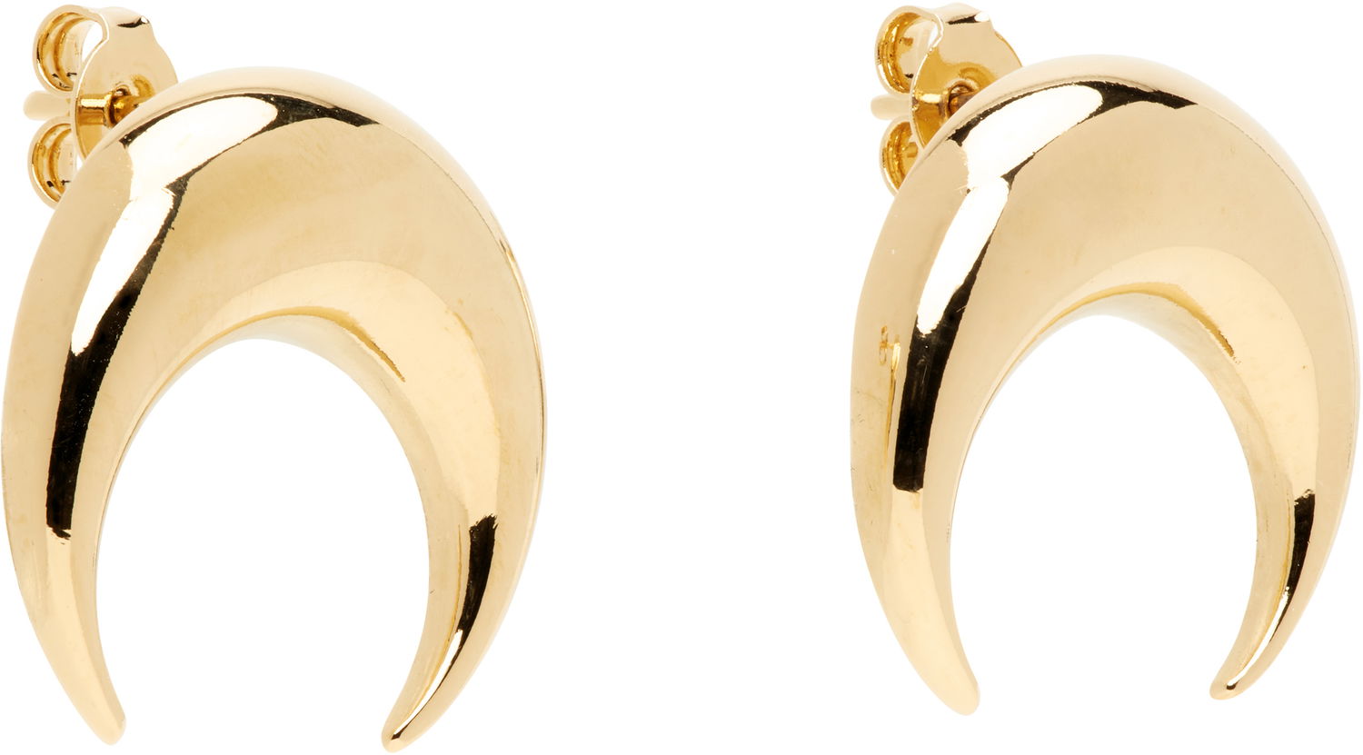 Øreringe Marine Serre Moon Stud Earrings Metalisk | UJW074ARMET0002, 1