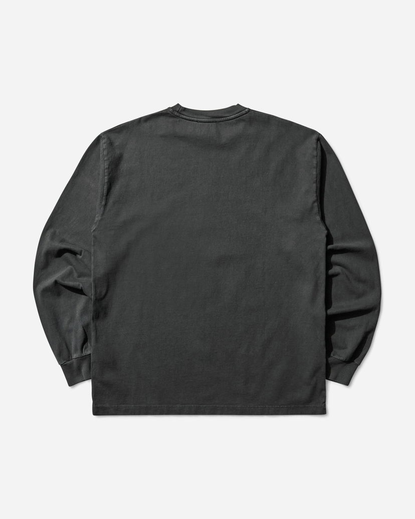 T-shirt Aries Grunge Faded Longsleeve T-Shirt Sort | AR6002604 Black