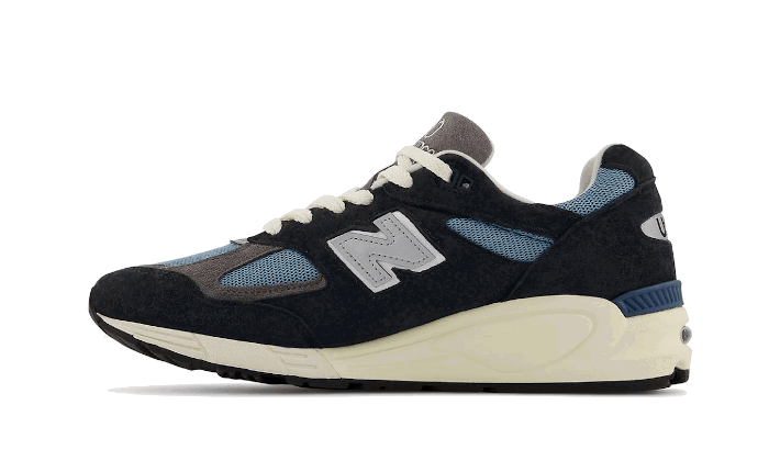 Sneakers og sko New Balance 990v2 Made in USA "Navy Castlerock" Mørkeblå | M990TB2, 0