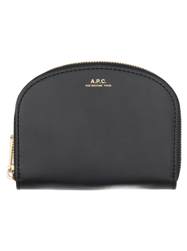 Tegnebog A.P.C. Demi-Lune Compact Sort | PXAWV-F63219