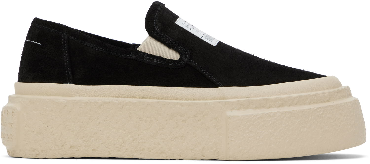 Sneakers og sko Maison Margiela MM6 Maison Margiela Platform Slip-Ons Sort | S59WS0238 P5246, 0