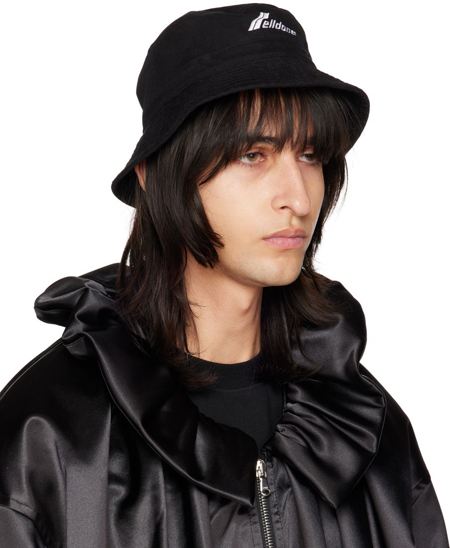 Hat We11done Embroidered Bucket Hat Sort | WD-AH3-22-426-U-BK, 1