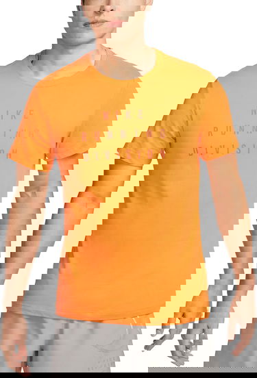 T-shirt Nike Dri-FIT Run Division Tee Orange | fd0122-836, 0