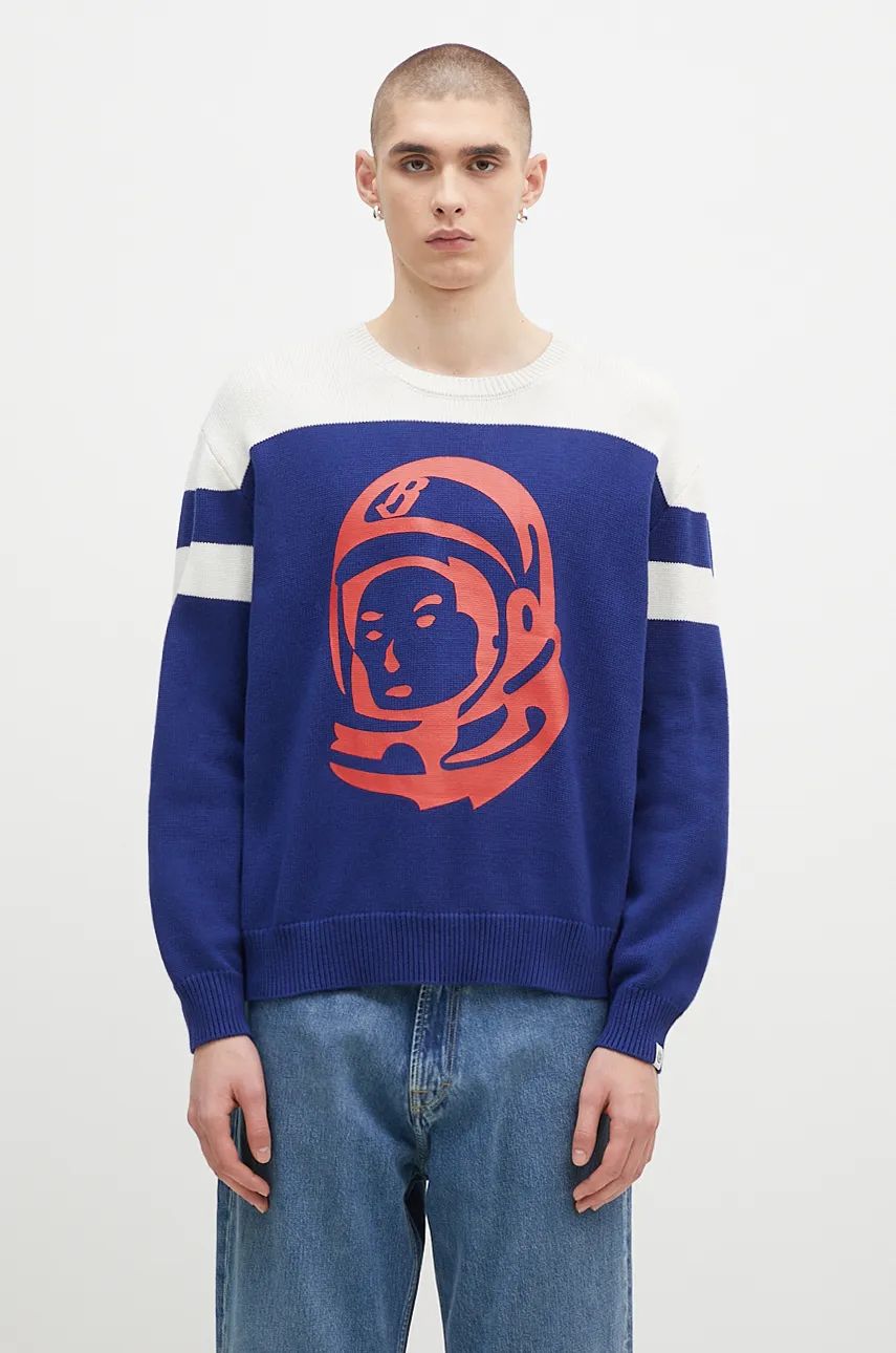 Sweater BILLIONAIRE BOYS CLUB Astro Knitted Crewneck Sweater Blå | B24325, 0