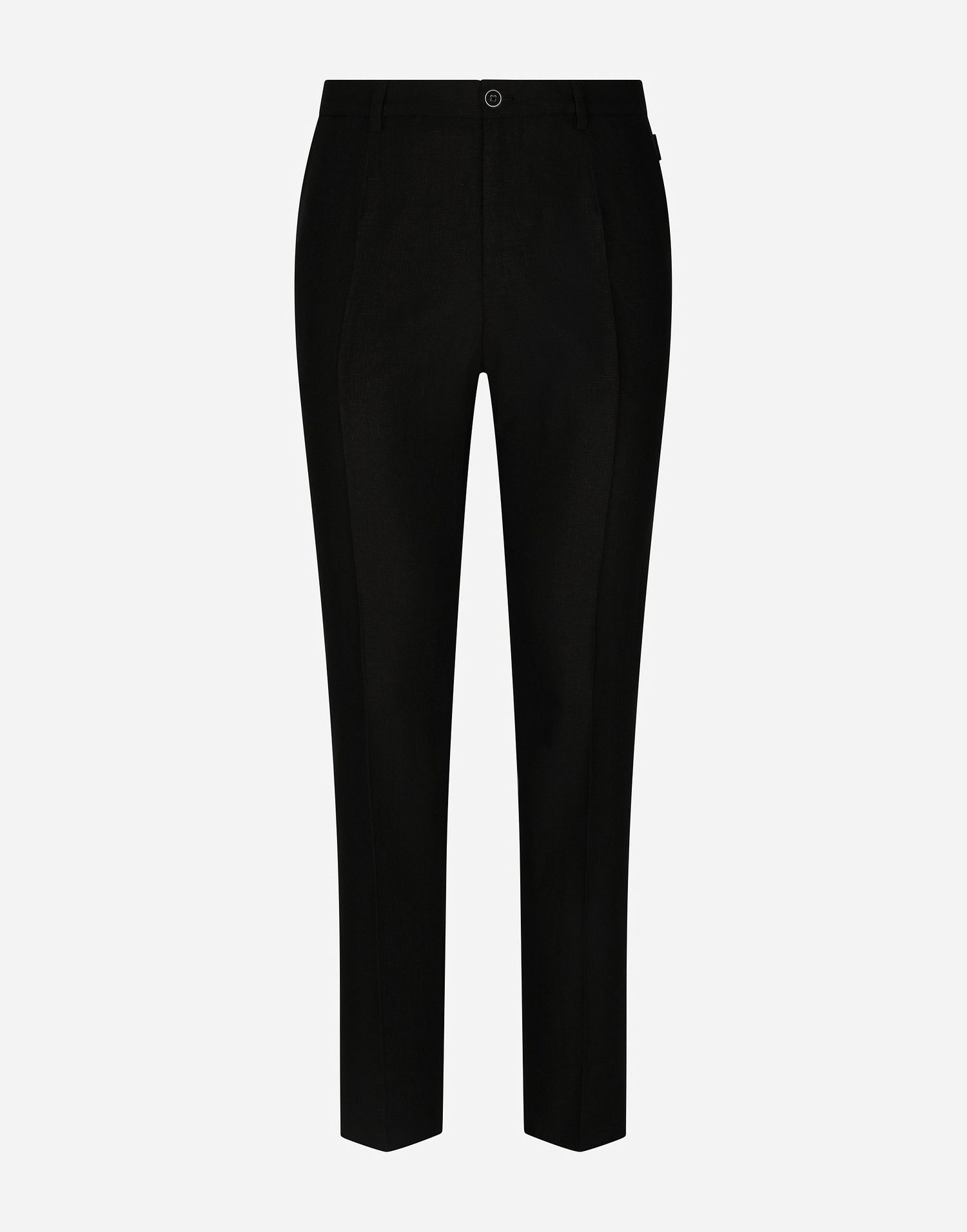 Bukser Dolce & Gabbana Dolce & Gabbana Linen Pants Sort | GY6IETFU4LFN0000, 0