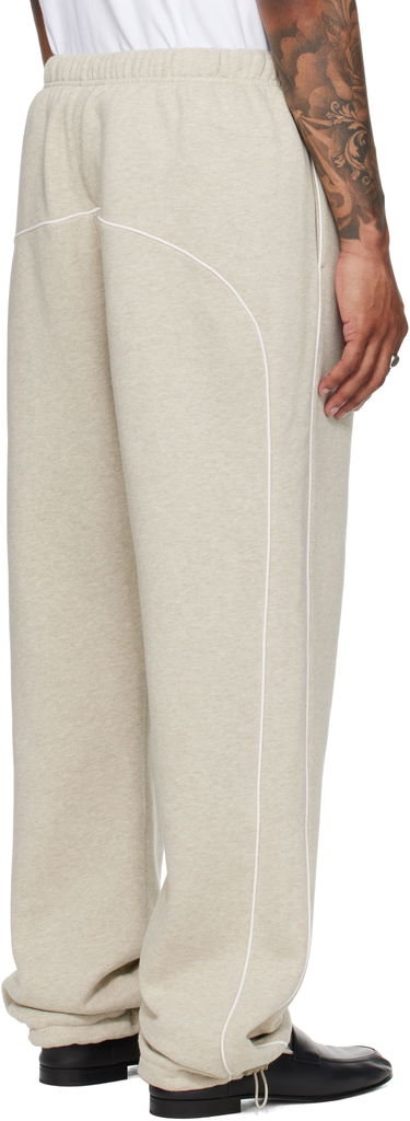 Joggingbukser Fear of God Fear of God ESSENTIALS Relaxed Fleece Piping Sweatpants Beige | 130SP258062F, 2