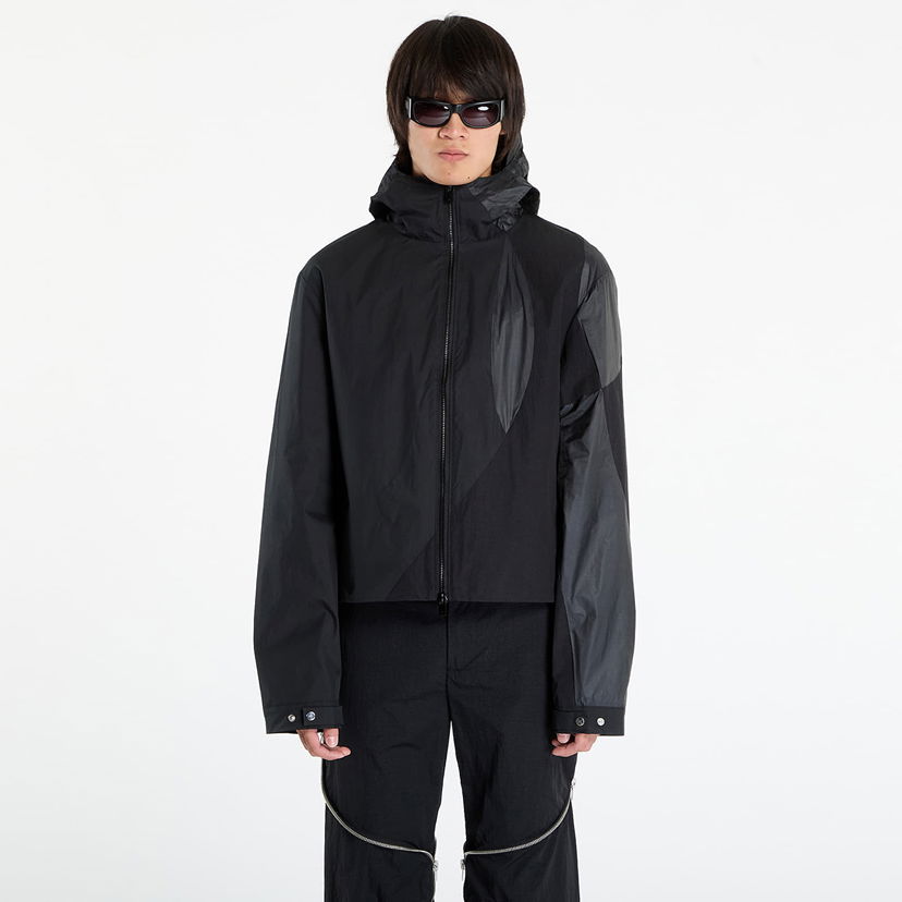 Jakke HELIOT EMIL HELIOT EMIL Polarize Hooded Jacket Sort | AW25_M_02_159_BLK01