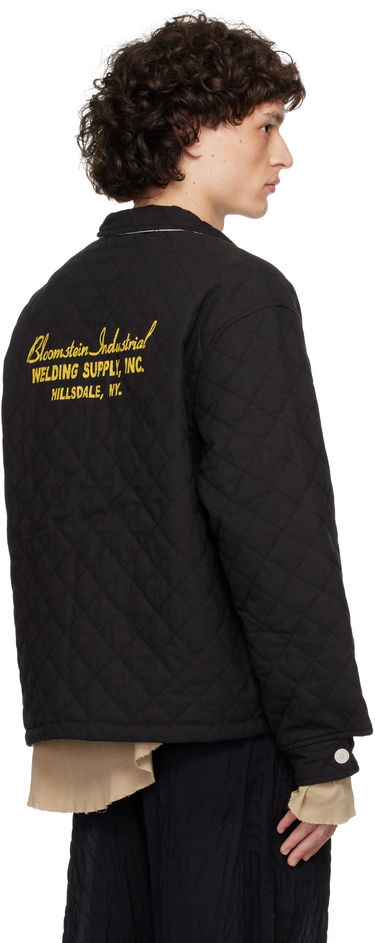 Bomberjakke Bode Bode Bloomstein Quilted Reversible Jacket Sort | MRS25JA028, 2