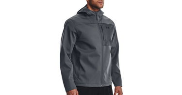 Vindjakke Under Armour Jacket UA CGI Shield 2.0 Hooded Grå | 1371587-012, 1