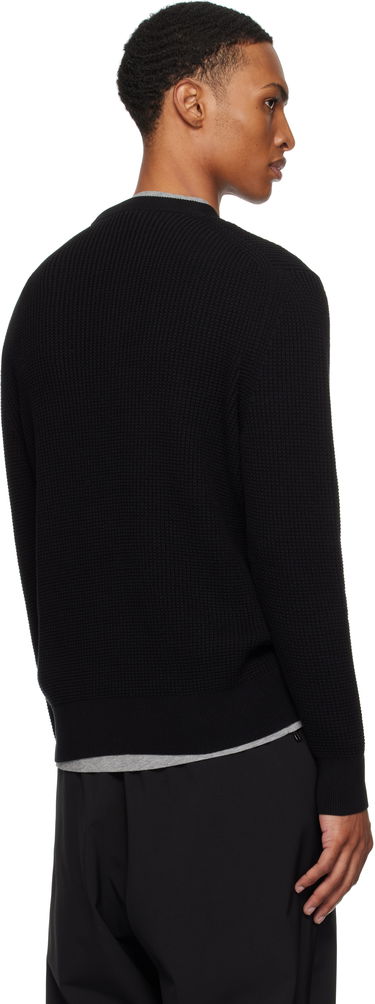 Sweater Moncler Moncler Crew Neck Sweater Sort | K20919C00011M1367, 2