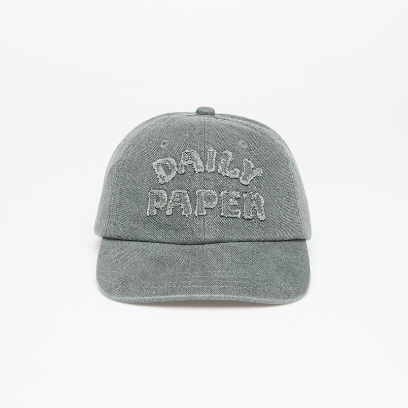 Kasket DAILY PAPER Daily Paper Stack Arch Denim Cap Grå | 2521083