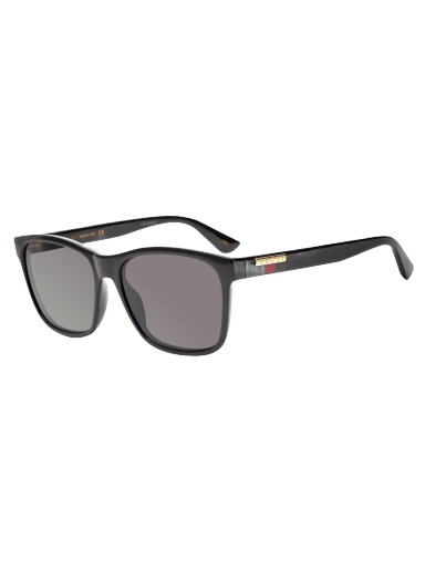 Solbriller Gucci Lines Acetate Sunglasses Sort | GG0746S-001