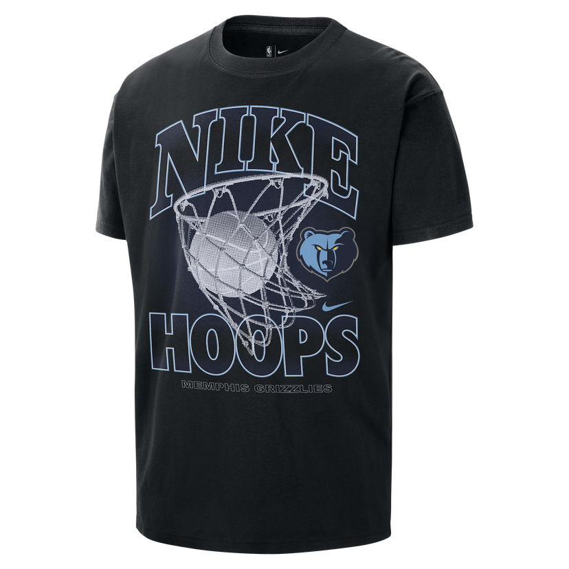 T-shirt Nike NBA Max90 Memphis Grizzlies Courtside T-Shirt Sort | HQ1271-010
