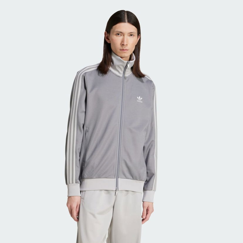 Vindjakke adidas Performance Adicolor Classics Beckenbauer Track Jacket Grå | JP1226