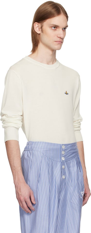 Sweater Vivienne Westwood Vivienne Westwood Alex Round Neck Sweater Hvid | 27010012-Y003F-, 1