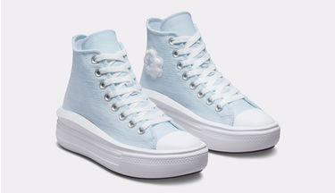 Sneakers og sko Converse Chuck Taylor All Star Move Platform Junior Blå | A03015C, 3
