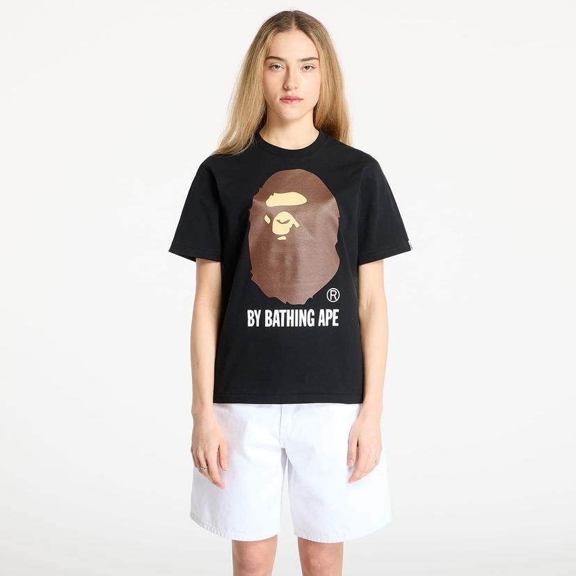 T-shirt BAPE A BATHING APE By Bathing Tee Sort | 001TEL301002MBLK