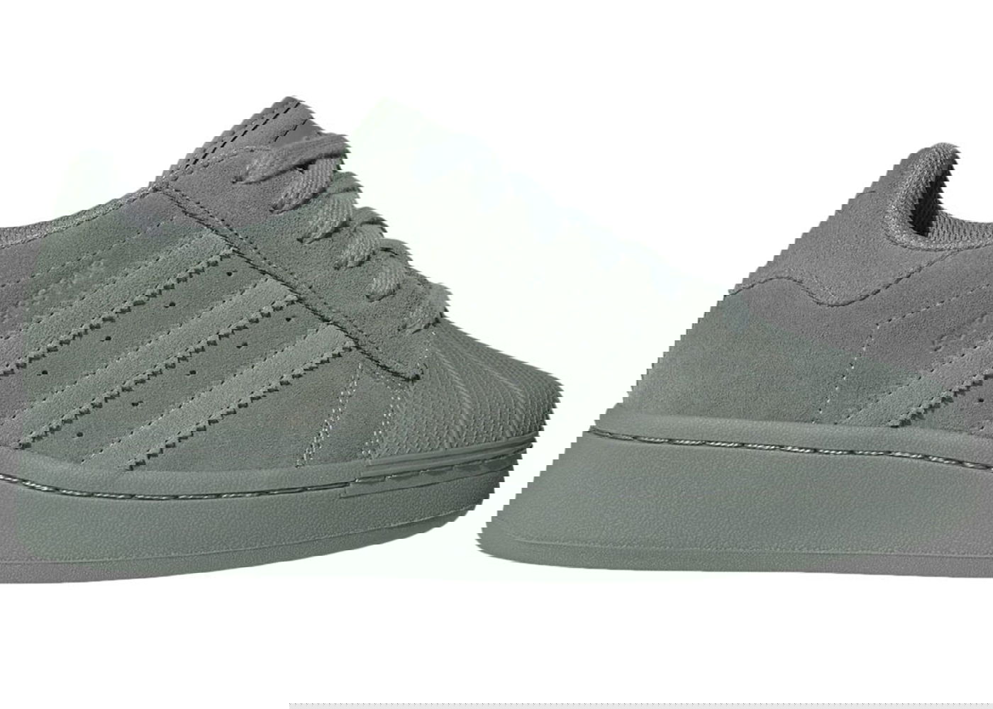 Sneakers og sko adidas Originals adidas Superstar XLG Silver Green (Women's) Grå | IG2972, 0