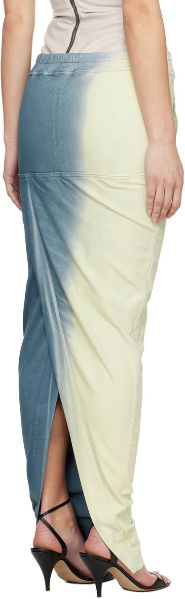 Nederdel Rick Owens Rick Owens DRKSHDW Pull On Pillar Maxi Skirt Blå | DS01E3332 SDDE, 2