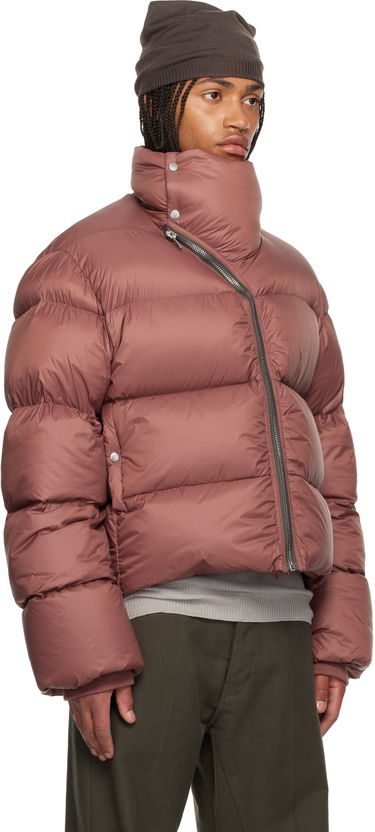 Puffer jakke Rick Owens Rick Owens Concordians Turtle Down Jacket Lyserød | RU02E1797 NPD3, 1