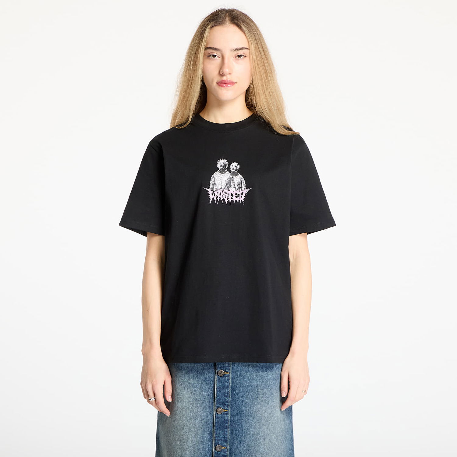 T-shirt Wasted Paris Wasted Paris Pike T-Shirt Sort | WP_000267, 1