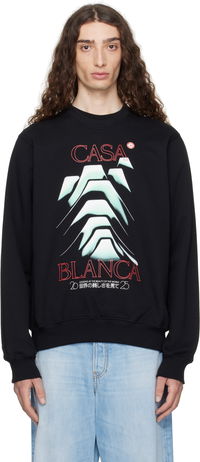 Casablanca Frosty Mountain Graphic Sweatshirt