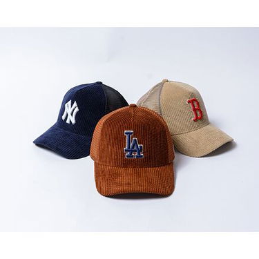 Kasket New Era Corduroy Trucker Hat Orange | 60565521, 3